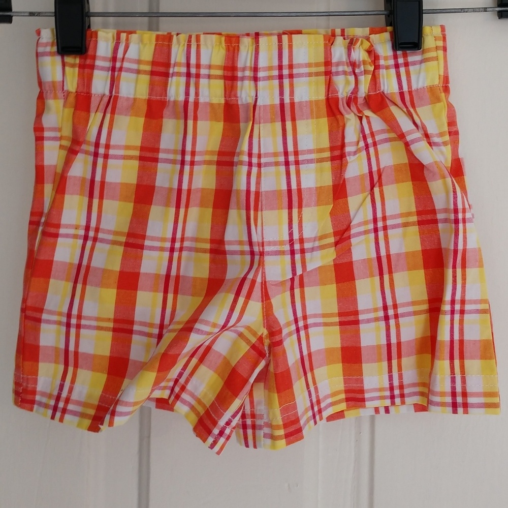 $5 w Bundle - 3T Orange Plaid